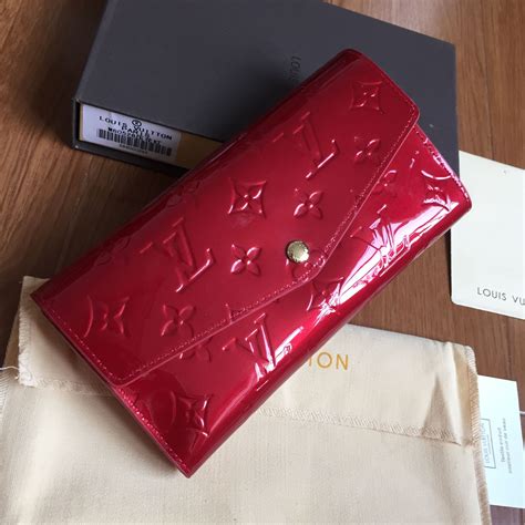 louis vuitton patent leather wallet|louis vuitton wallet prices.